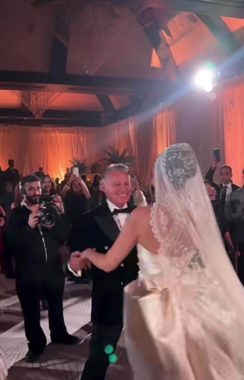 حفل زفاف أروى جودة ورجل الأعمال الإيطالي جون باتيست