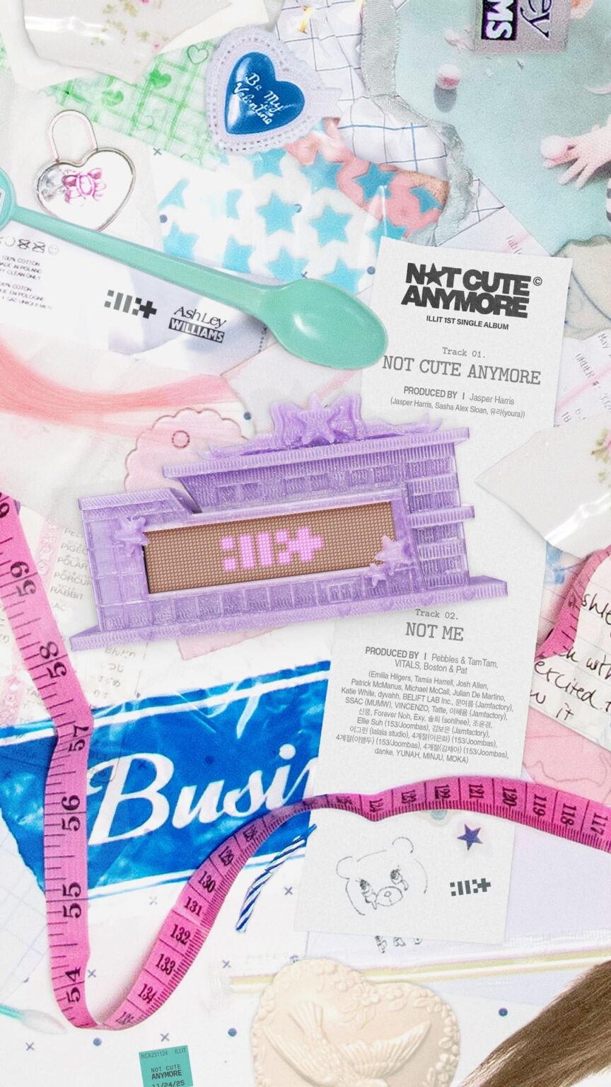 ILLIT - الألبوم المنفرد الأول: NOT CUTE ANYMORE (Track Motion)