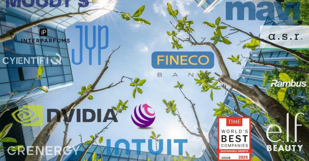 JYP Entertainment تتصدر قائمة TIME لأفضل الشركات لعام 2026 للنمو المستدام على مستوى العالم