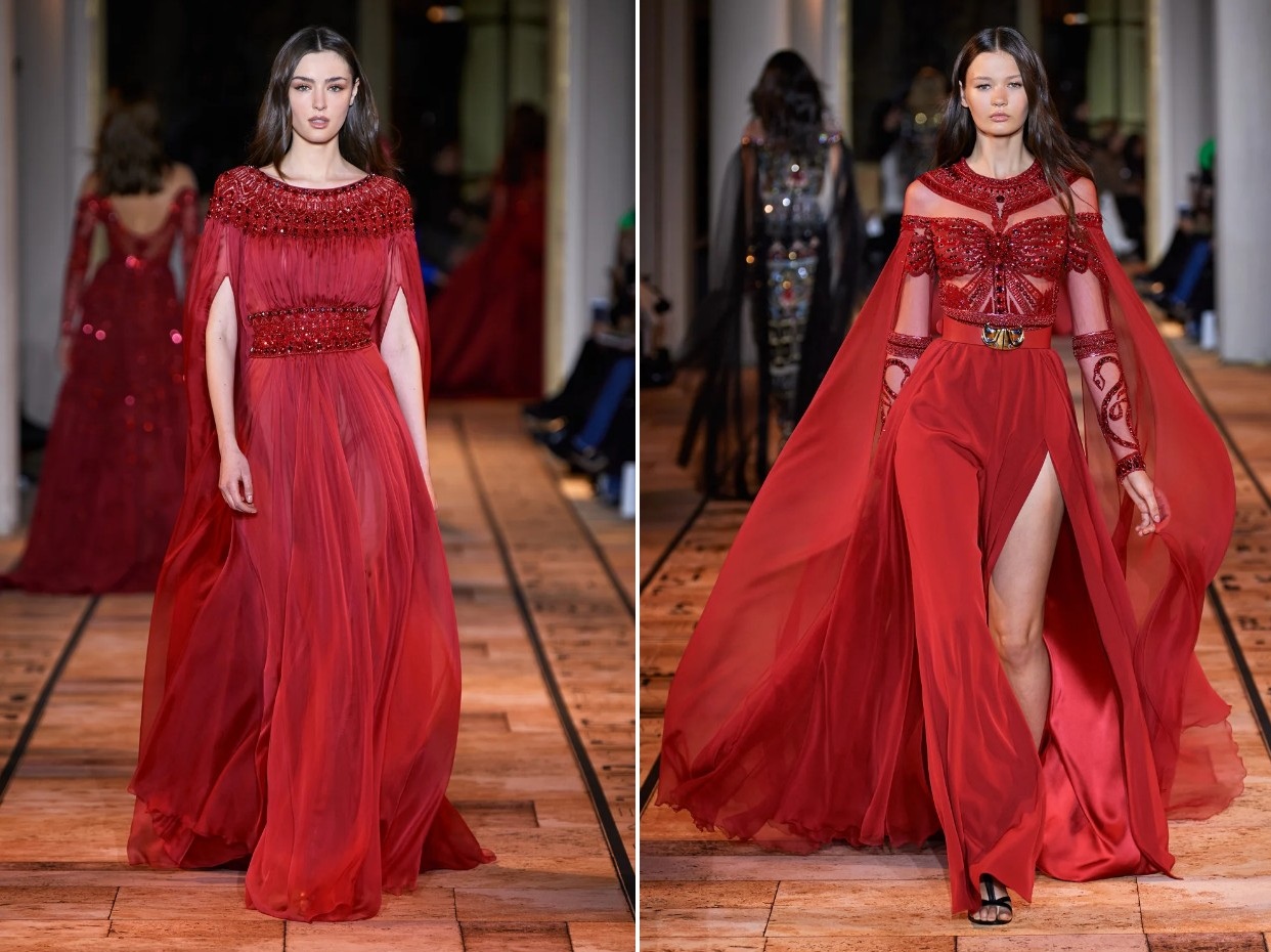 مجموعة زهير مراد لربيع 2020 المستوحاة من الحضارة الفرعونية (انستغرام)