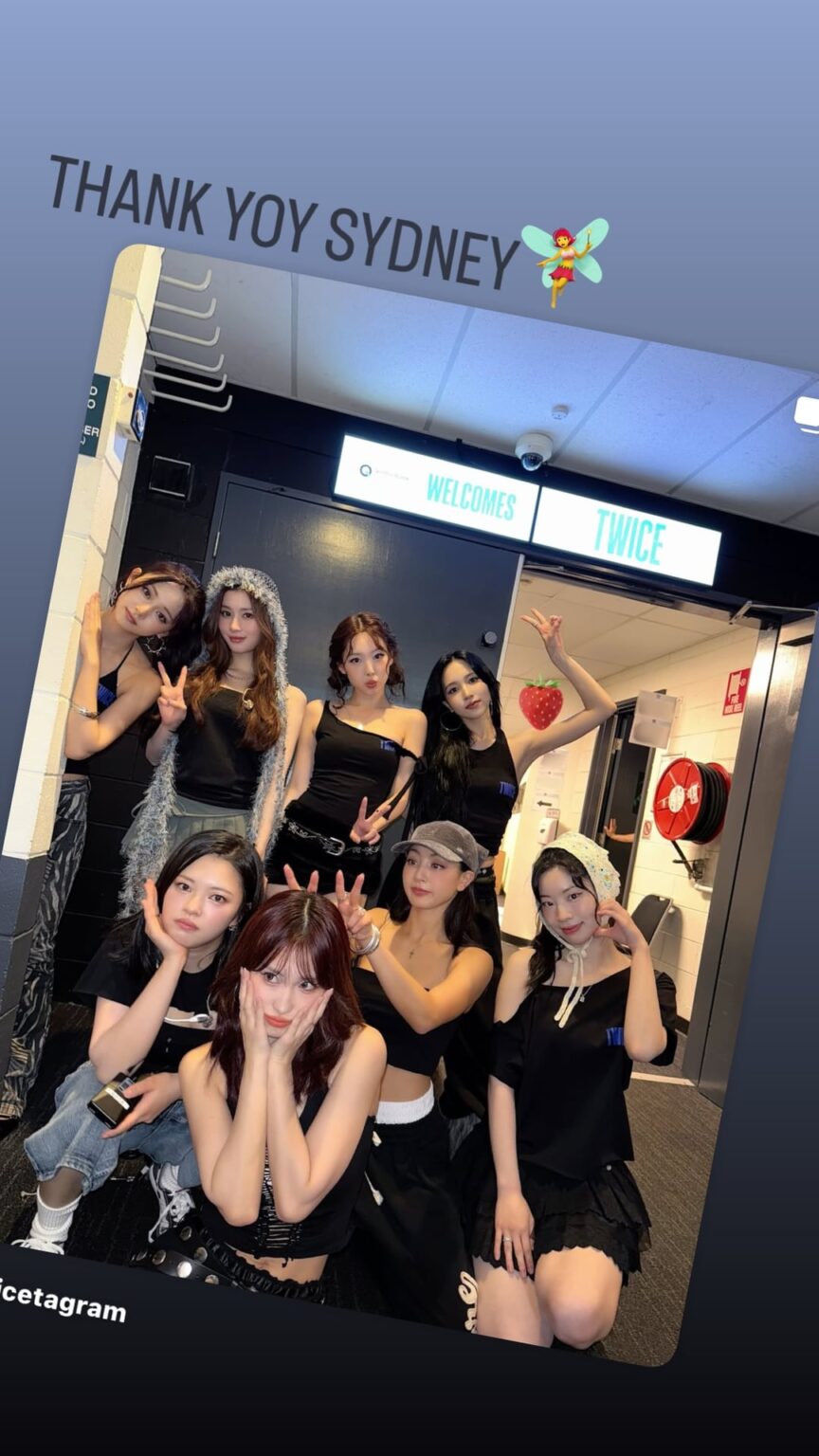 251102 تحديث قصص تزويو على الانستقرام - شكرًا لك يا سيدني🧚