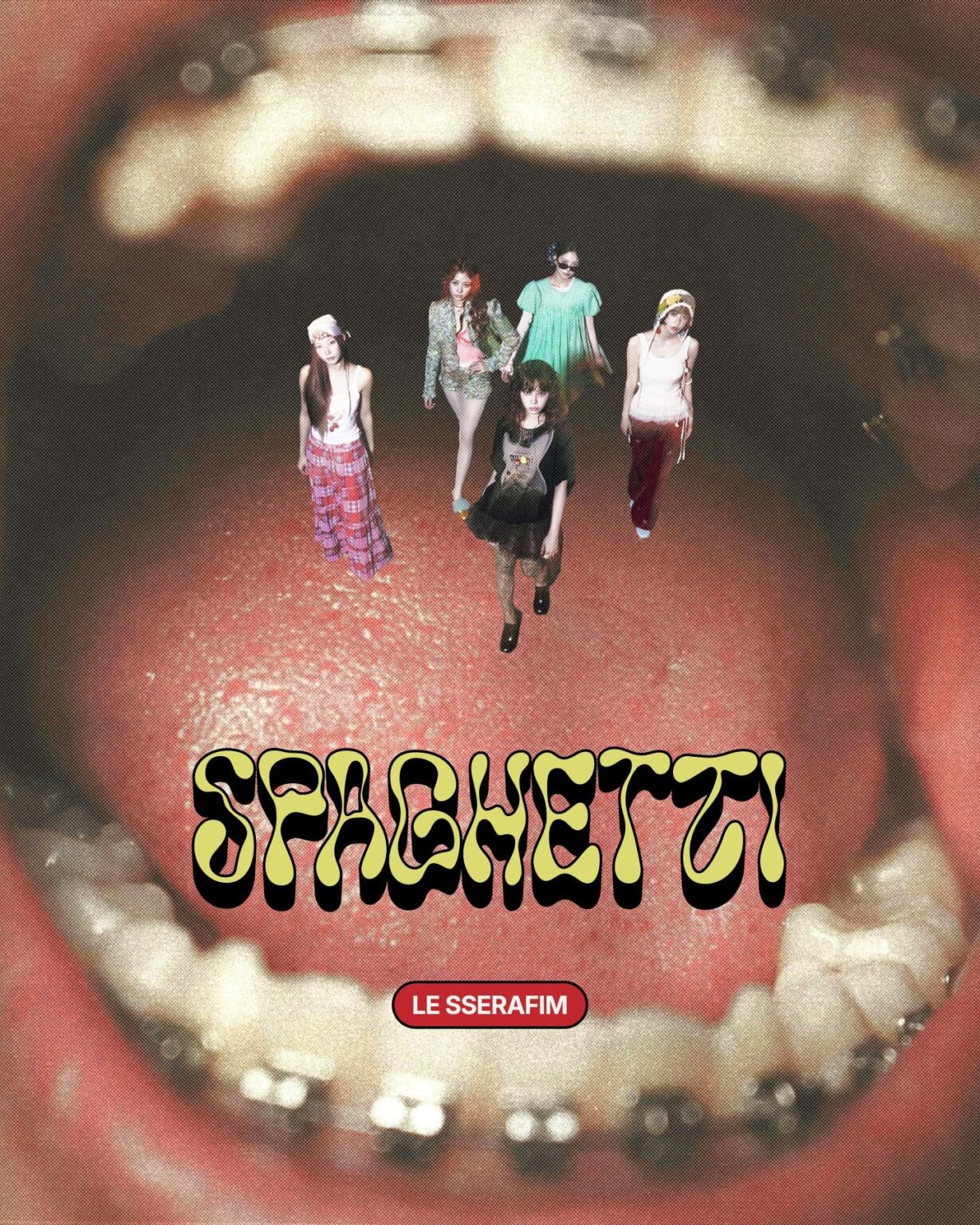 ملصق السباغيتي (نسخة الأكل).