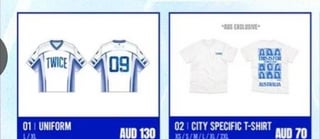الأسئلة - تظهر TWICE Merch Melbourne في دونكاستر ويستفيلد