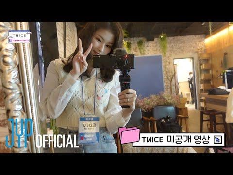 251126 تحديث يوتيوب - [📂Secret Cut] 34_SANA the Backstage Reporter.mp4 ⏵ JYP EDM DAY