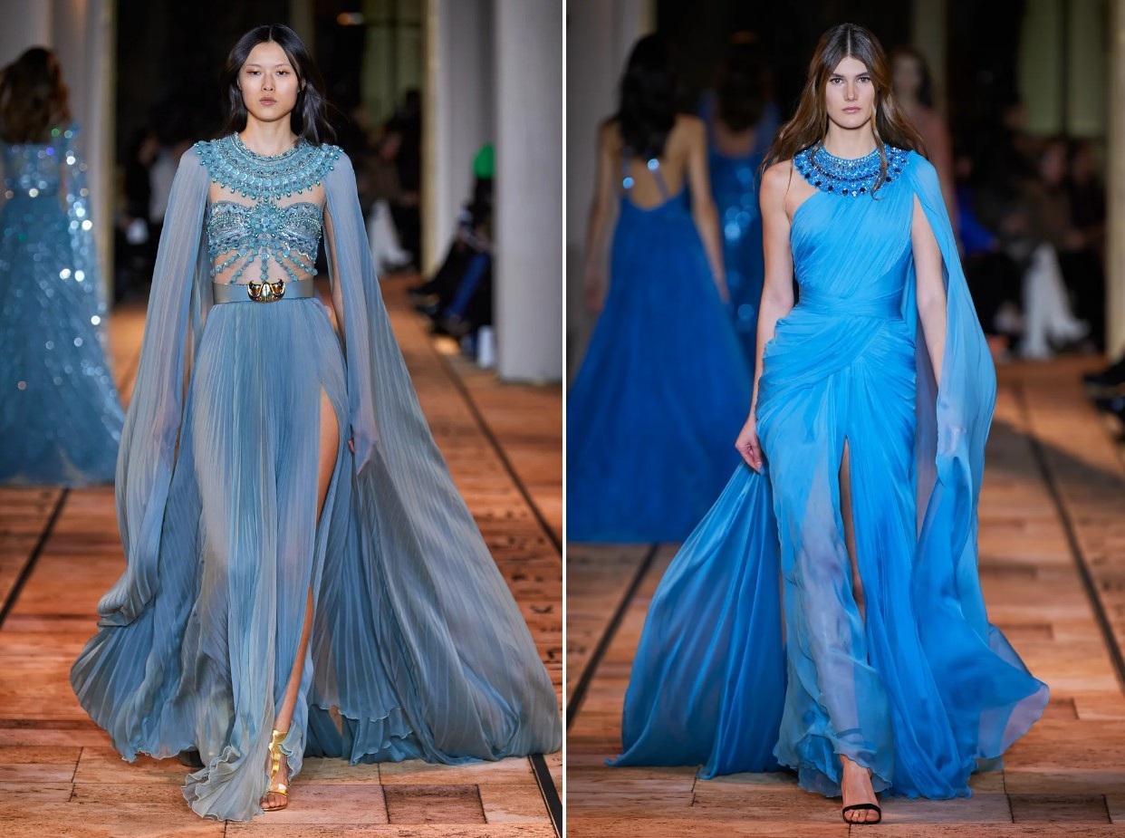 مجموعة زهير مراد لربيع 2020 المستوحاة من الحضارة الفرعونية (انستغرام)