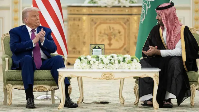 الرئيس الأمريكي دونالد ترامب وولي عهد السعودية محمد بن سلمان