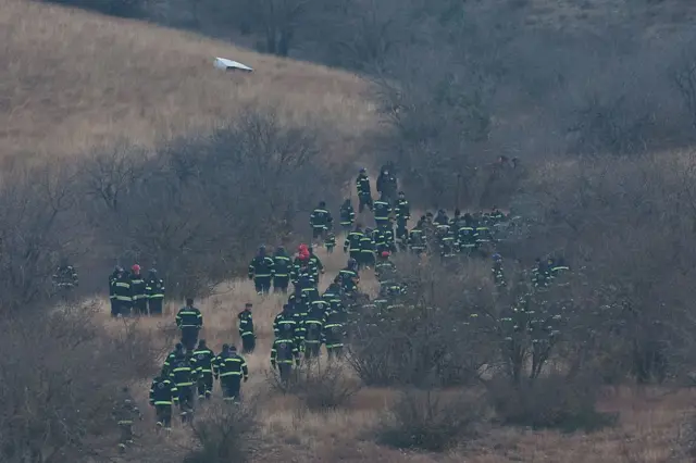 من عمليات البحث عن حطام الطائرة العسكرية التركية 