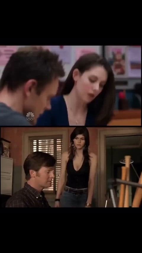 Alexandra Daddario vs  Alison Brie