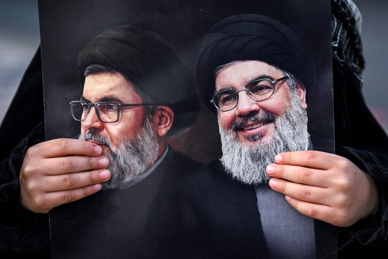 بالفيديو: نصرالله وصفيه في موقع الغارة!