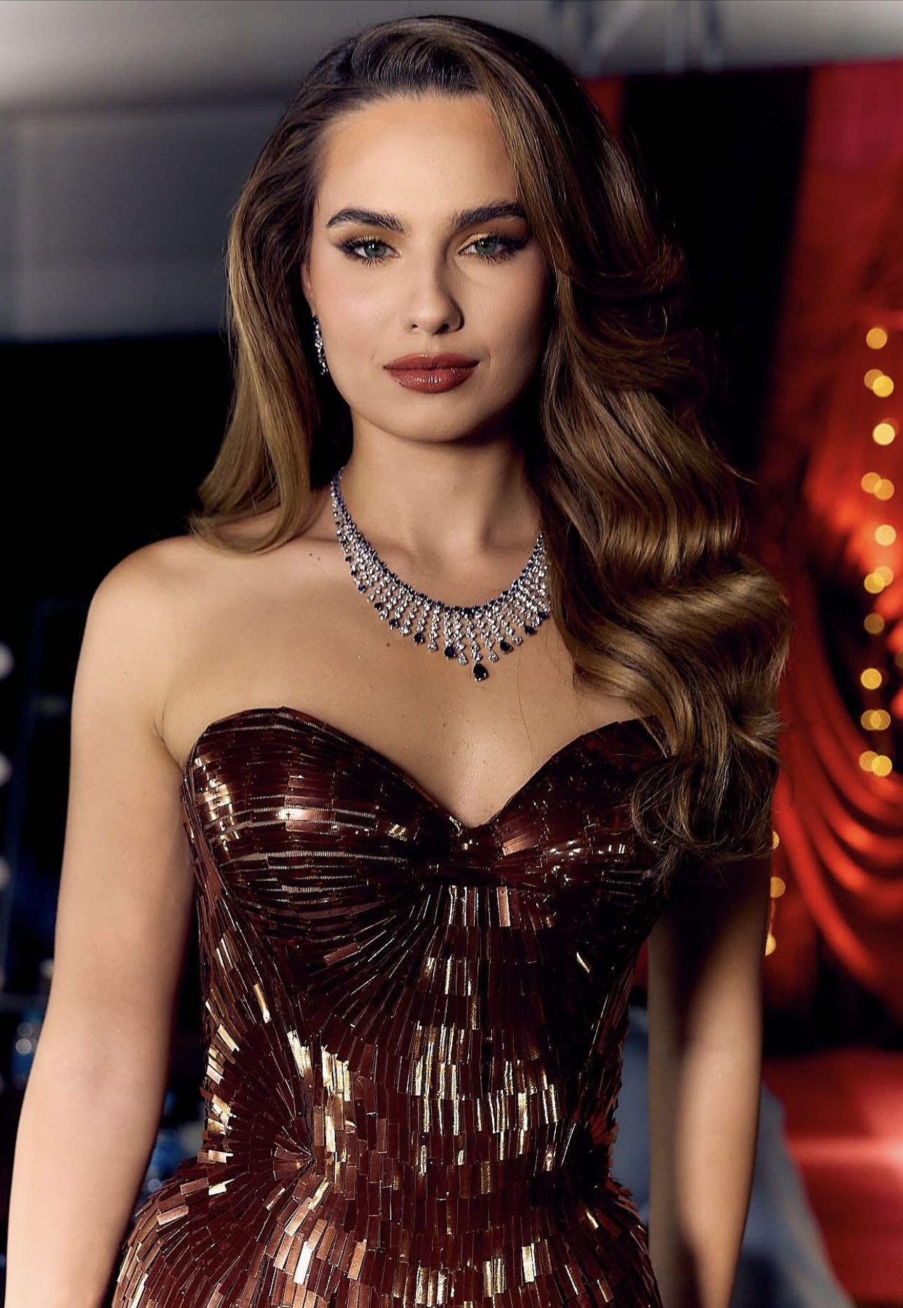 سارة لينا بو جودة بتصميم جان بيار خوري (إنستغرام)