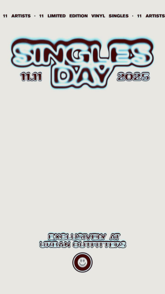 251105 فينيل حصري من ROSÉ ليوم فردي تجار الملابس في المناطق الحضرية | خارج 11 نوفمبر