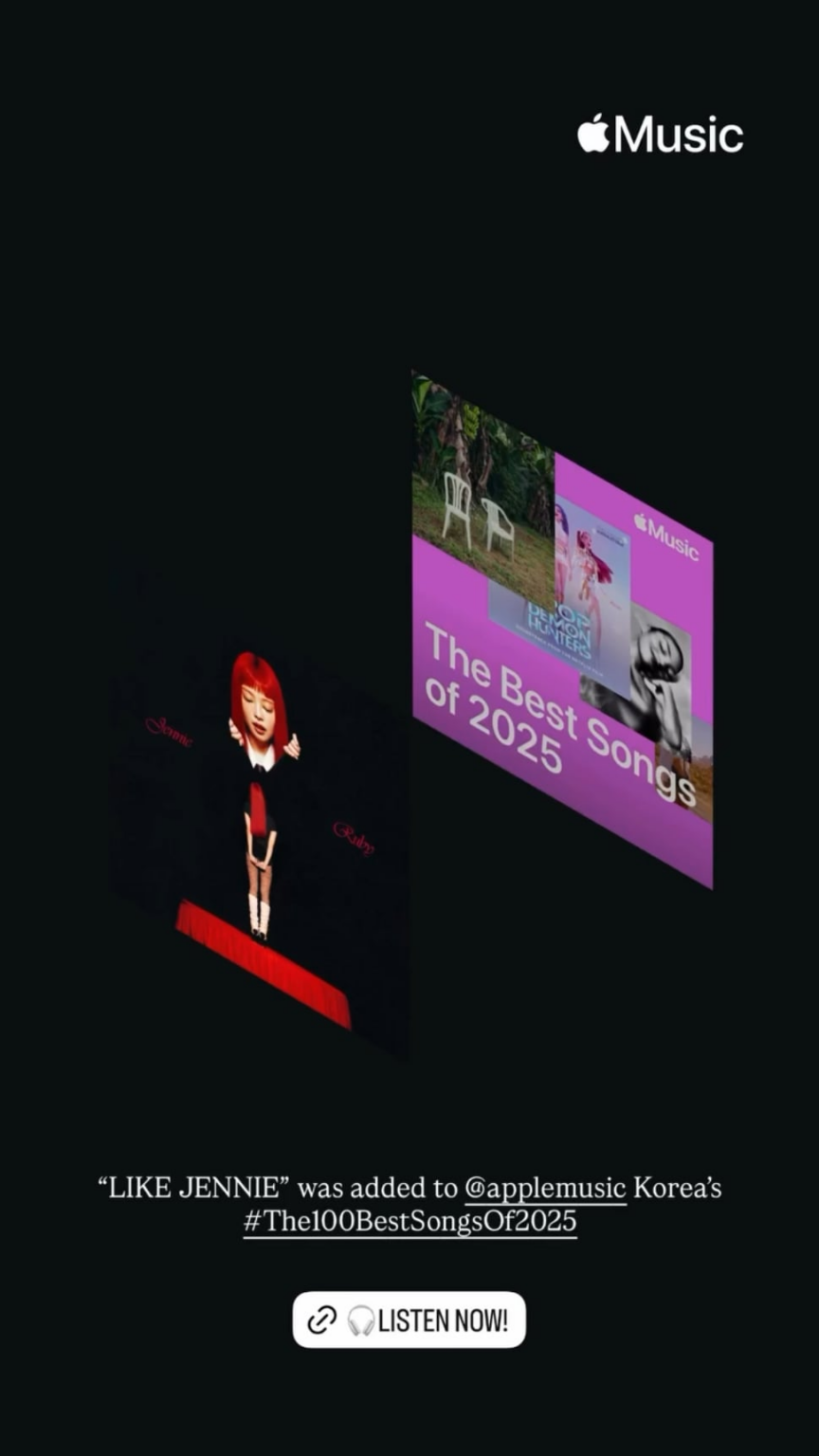 251128 جيني (ODDATELIER) تحديث قصة IG