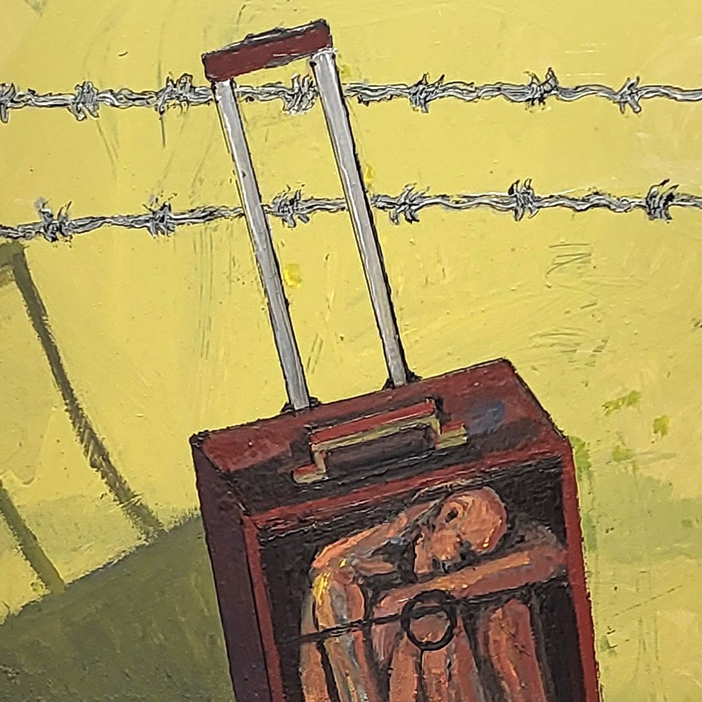 من أعمال نبيل أبو حمد.