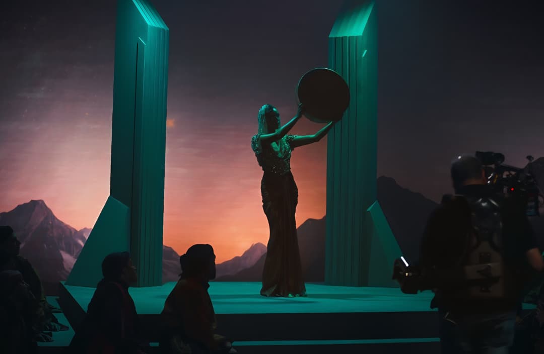 إيمان منصور في كليب أغنية 