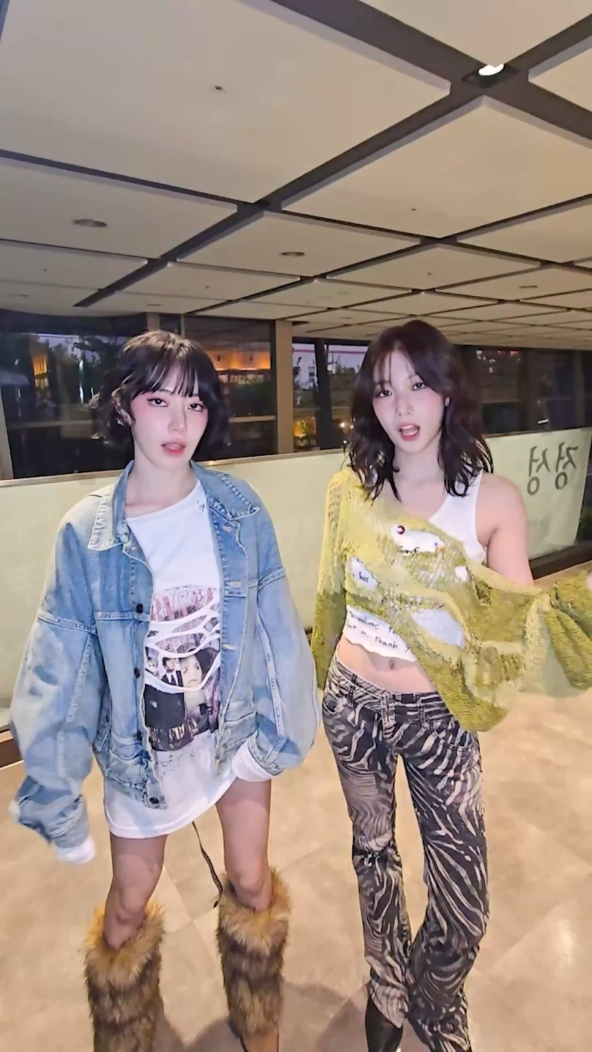 251103 تحديث LE SSERAFIM على التيك توك مع مياواكي ساكورا وكازوها - انتظر،، 😵‍💫