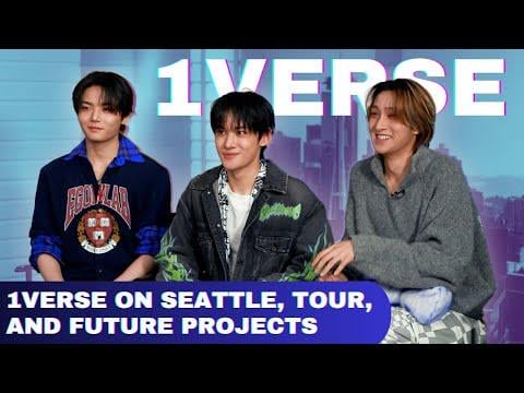 1VERSE - اللحاق بـ K-POP: مجموعة K-Pop 1VERSE تتحدث لأول مرة، وجولة في سياتل ومشاكل التأشيرة @ fox13seattle (251120)