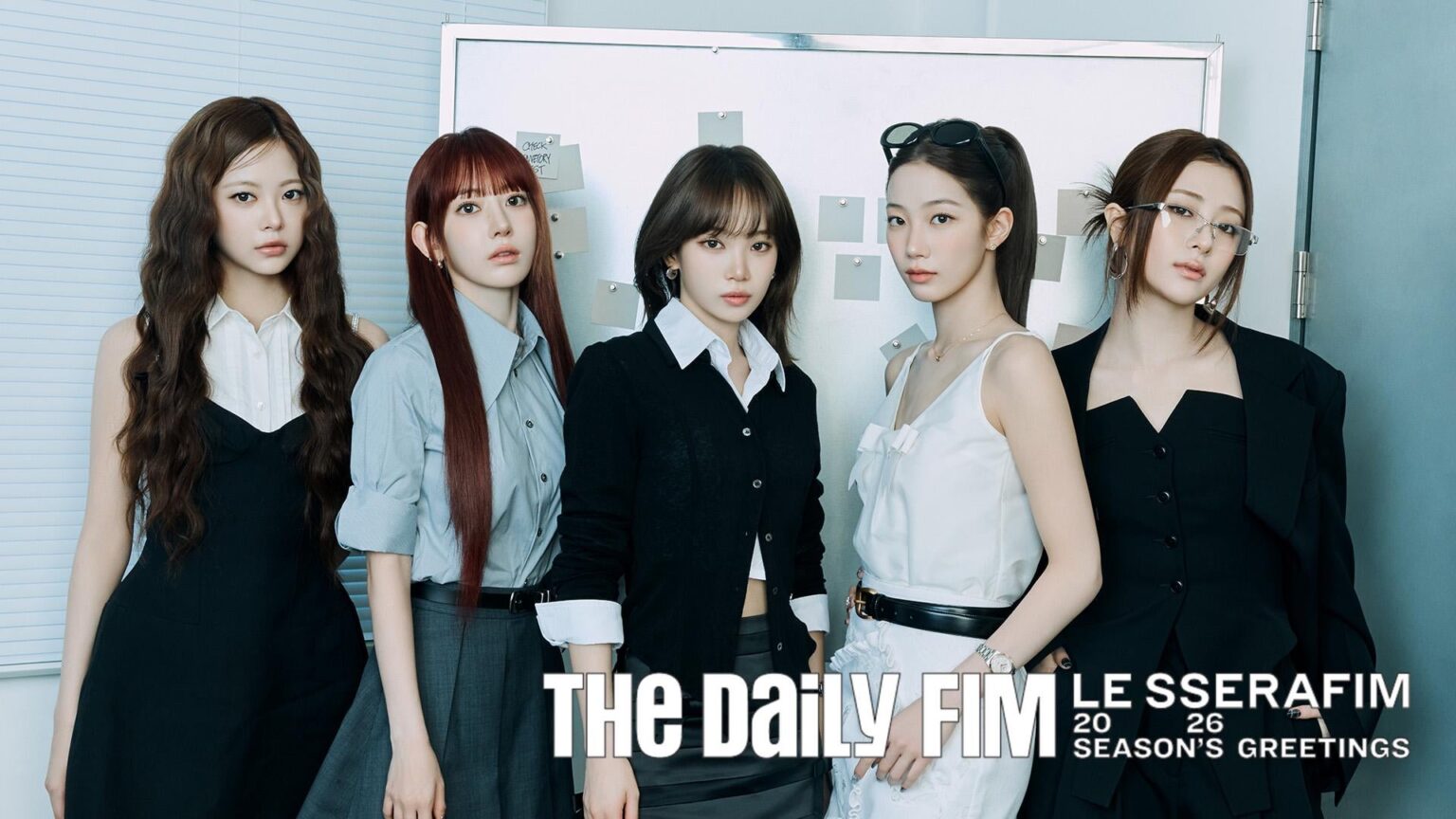 251123 LE SSERAFIM - تحيات موسم 2026 (ملصق تشويقي للبقعة رقم 1)