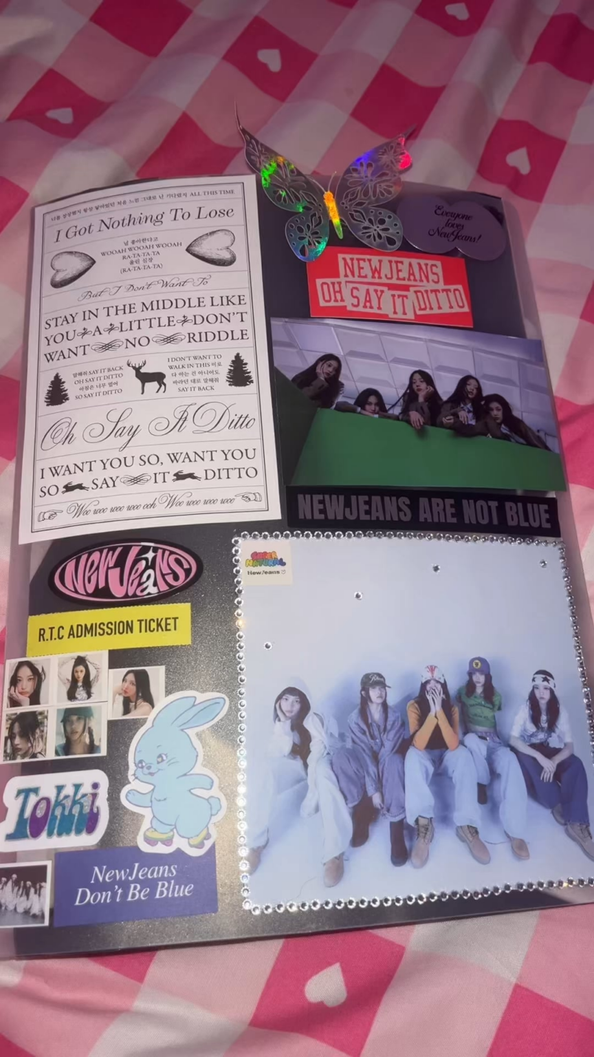 صفحات أعضاء NewJeans Binder🐰