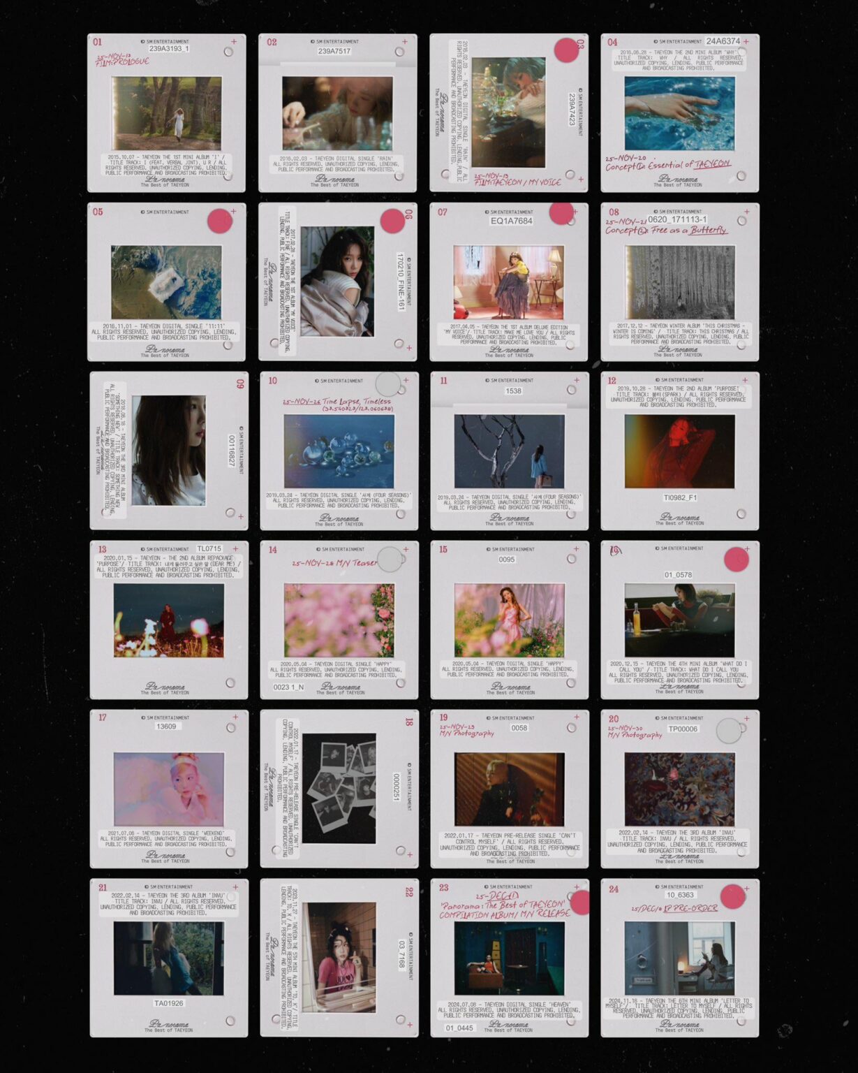 تايون (SNSD/Girls' Generation) - بانوراما: أفضل ما في تايون (صورة تشويقية - جدول الفيلم)