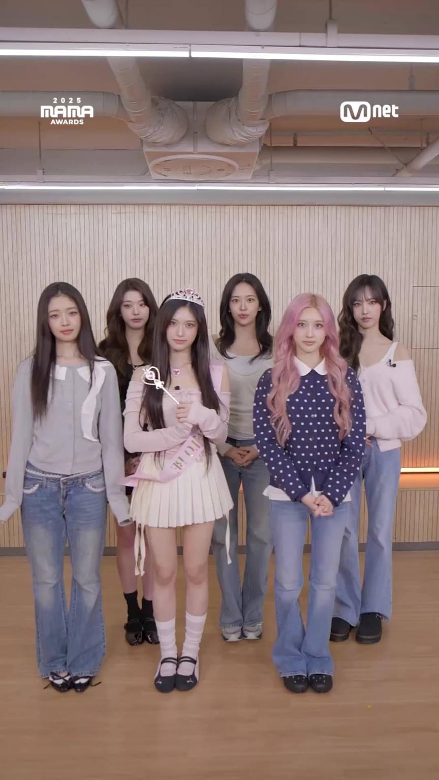 251121 تحديث تويتر لجوائز MAMA مع IVE - STAGE SPOILER من IVE