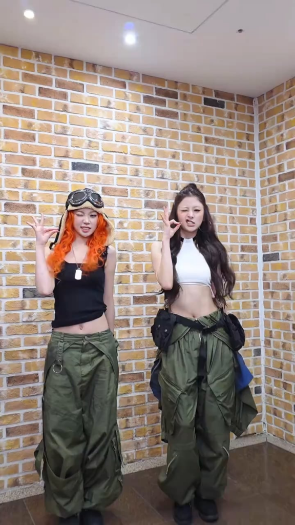 251101 تحديث LE SSERAFIM على التيك توك مع كيم تشايوون وهوه يونجين وهونغ ايونتشاي - uiauia🐱⁉️