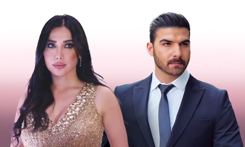 الفنان السوري حسن خليل والفنانة السورية مديحة كنيفاتي (تعديل عنب بلدي)