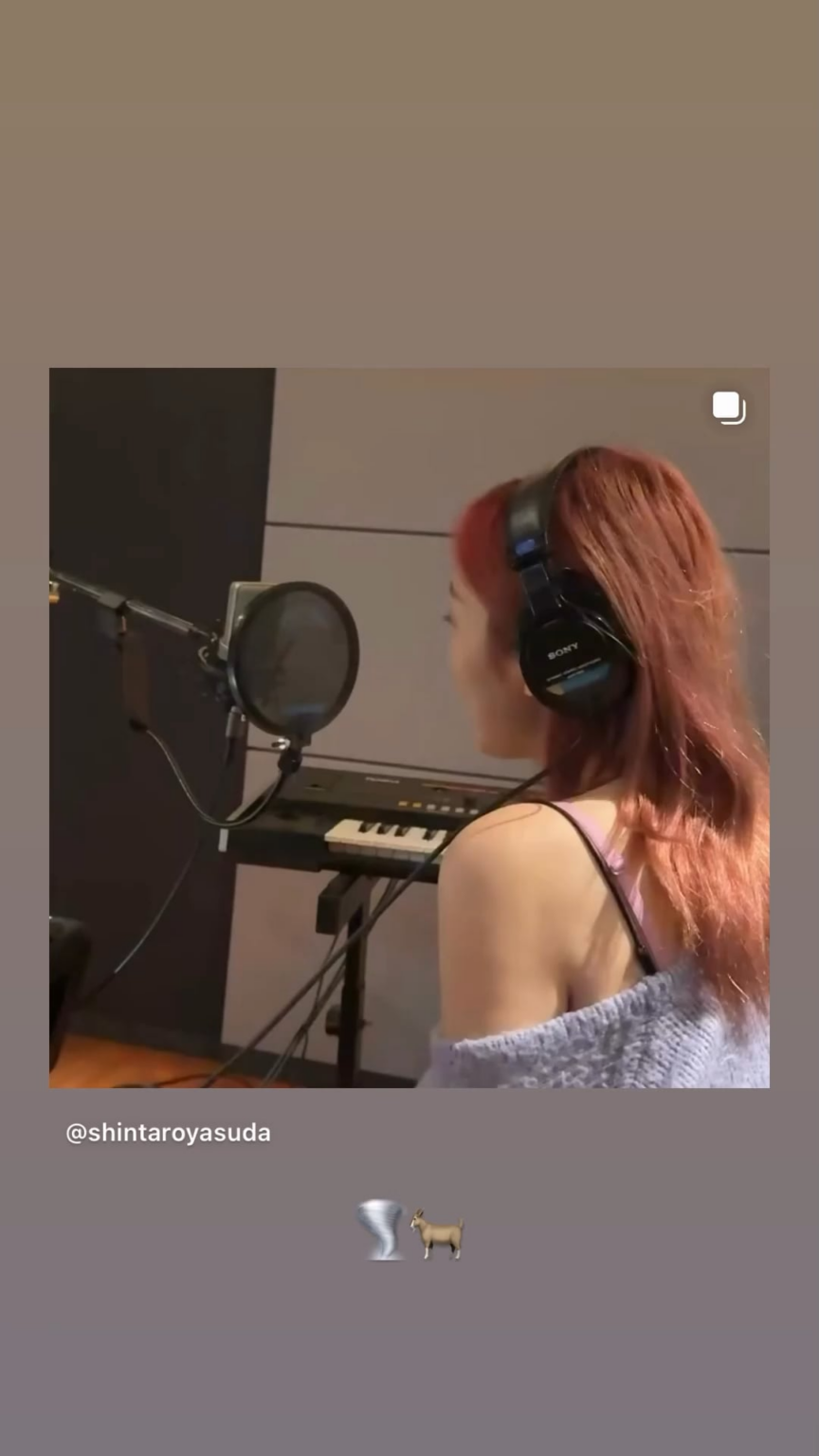 251117 - تحديث قصة شينتارو ياسودا على الانستقرام مع جيزيل