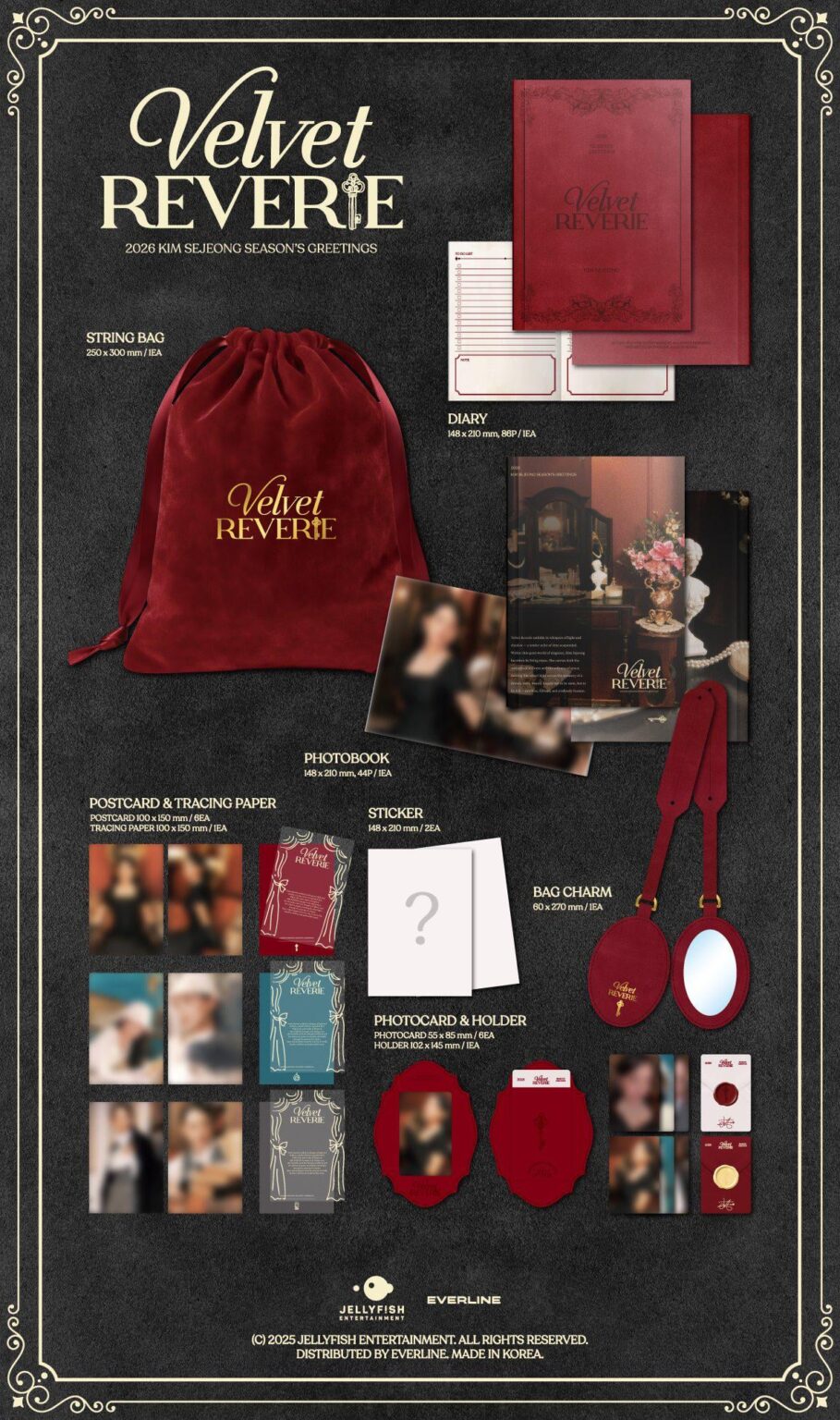 Kim Sejeong - تحيات موسم 2026 "Velvet REVERIE" (صورة MD التشويقية)