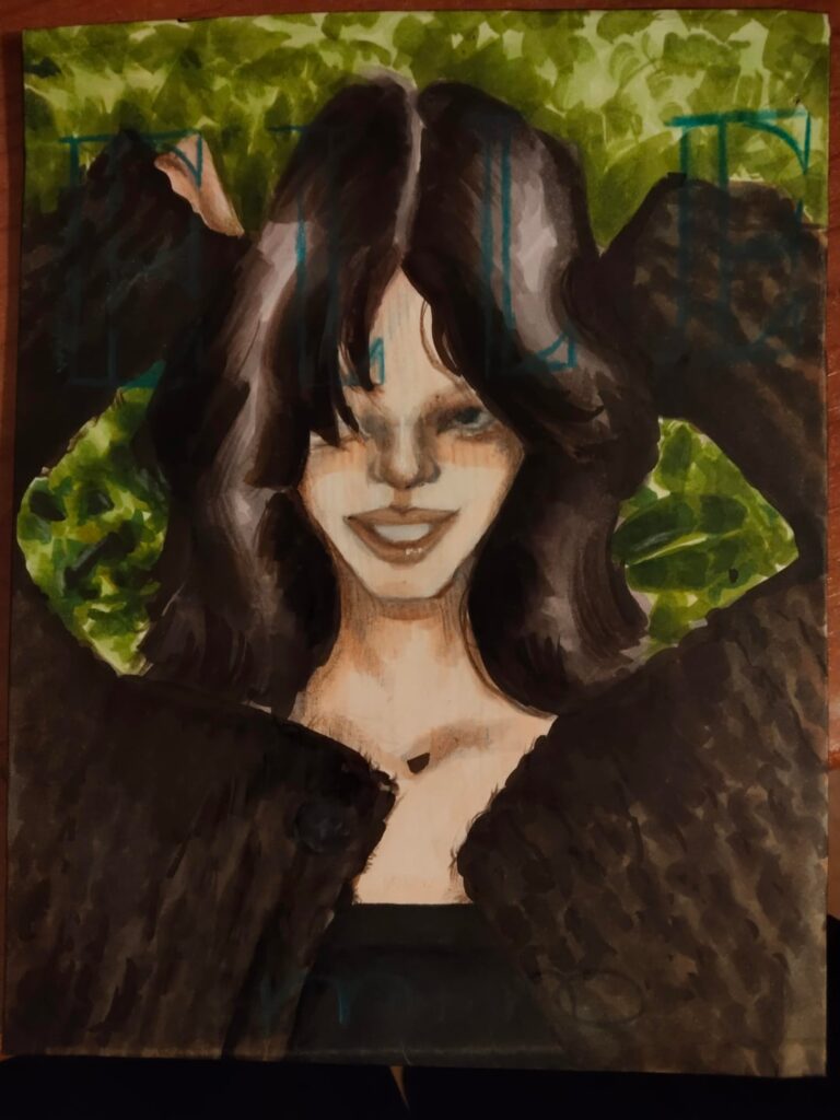 رسمتها بأسلوبي