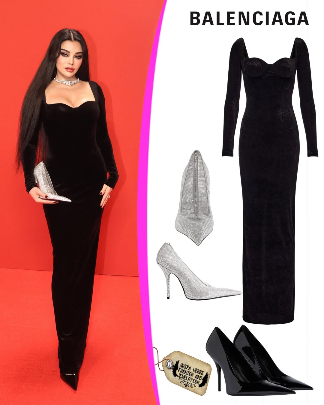 تفاصيل اطلالة هيفاء وهبي الجذابة في حفل GQ الشرق الأوسط (انستغرام)