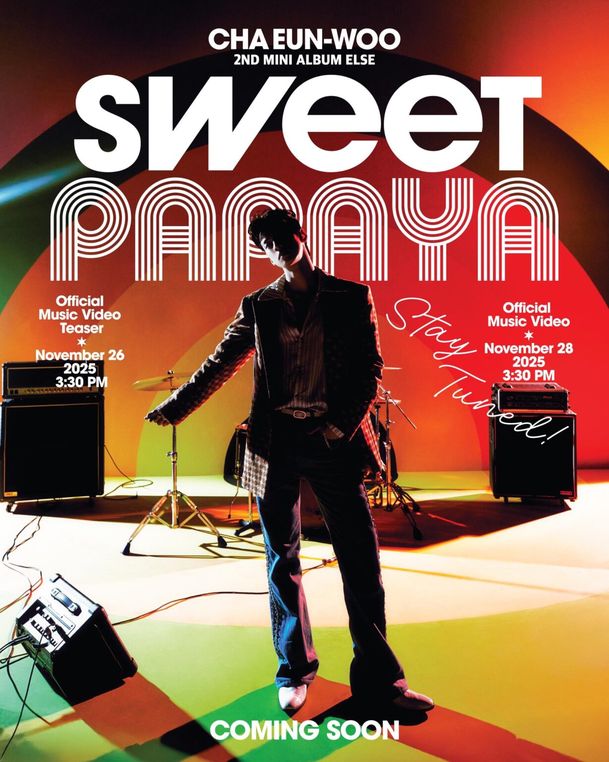 Cha Eunwoo (ASTRO) - الألبوم المصغر الثاني 'ELSE' (الملصق التشويقي لإصدار MV - Sweet Papaya)