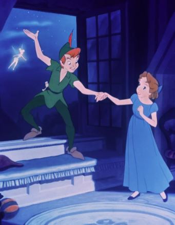 تينكير بيل وبيتر بان (انترنت)