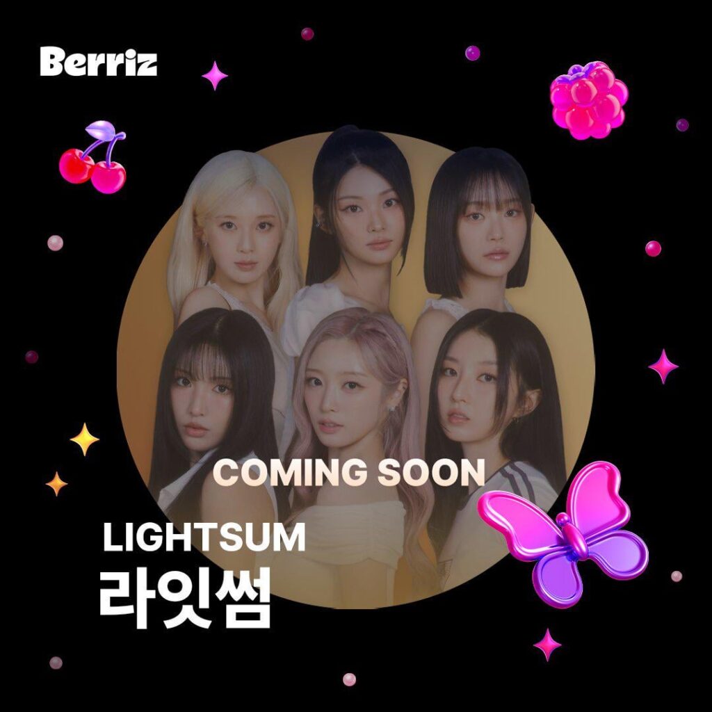 LIGHTSUM ستنضم إلى منصة مجتمع المعجبين Berriz في 29 نوفمبر