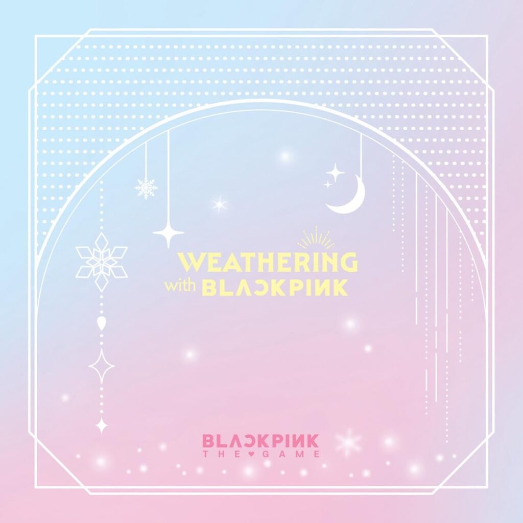 251114 [BLACKPINK THE GAME] مجموعة بطاقات الصور الفوتوغرافية للطقس مع إصدار BLACKPINK | 2025.12.05