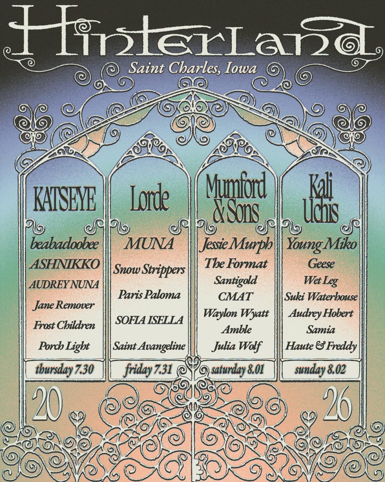 كاتسي وأودري نونا سيقدمان عرضًا في المناطق النائية 2026