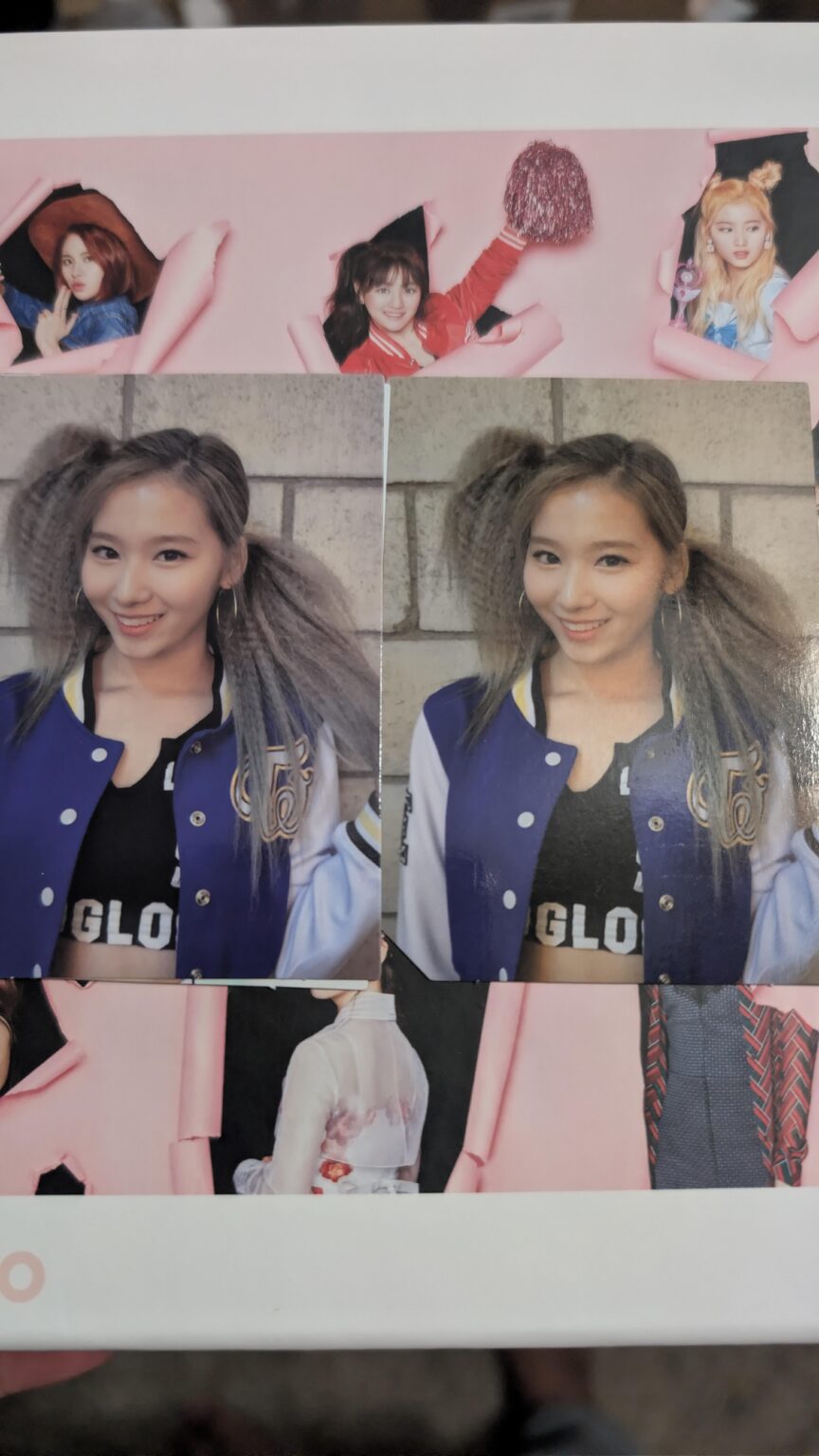 هل حصل أي شخص على إضاءة مختلفة لنفس بطاقة الصور من نفس الألبوم؟