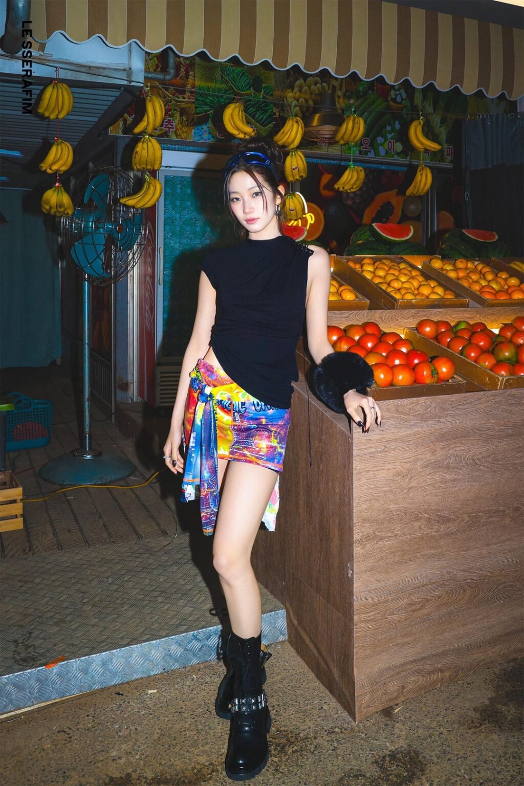 251106 LE SSERAFIM - SPAGHETTI (إصدار العضو) (رسم صور الأداء - Kazuha، Hong Eunchae & Group)