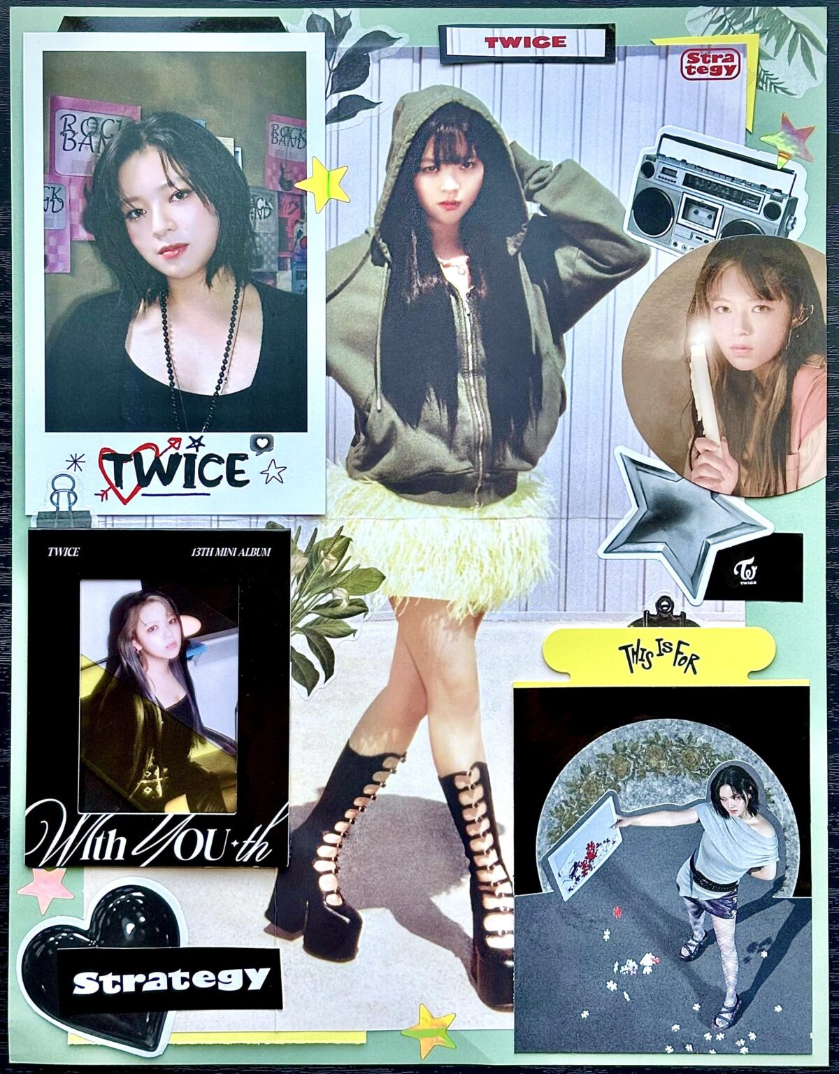 صفحة سجل قصاصات جونغيون 🖤