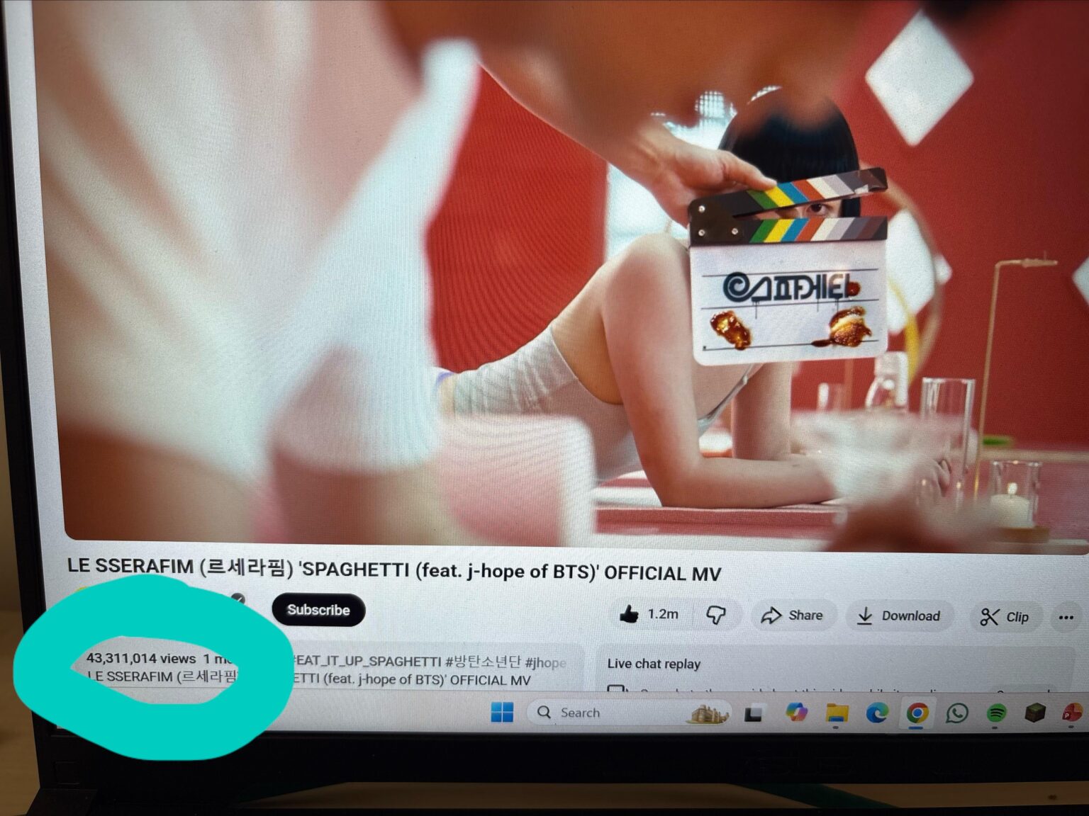 لقد حققنا 43 مليون مشاهدة للسباغيتي في شهر واحد من إصداره 👏