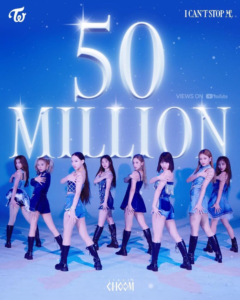 251119 تحديث تويتر M2MPD - أغنية توايس الأصلية "لا أستطيع إيقافي" تصل إلى 50 مليون مشاهدة! 🩵