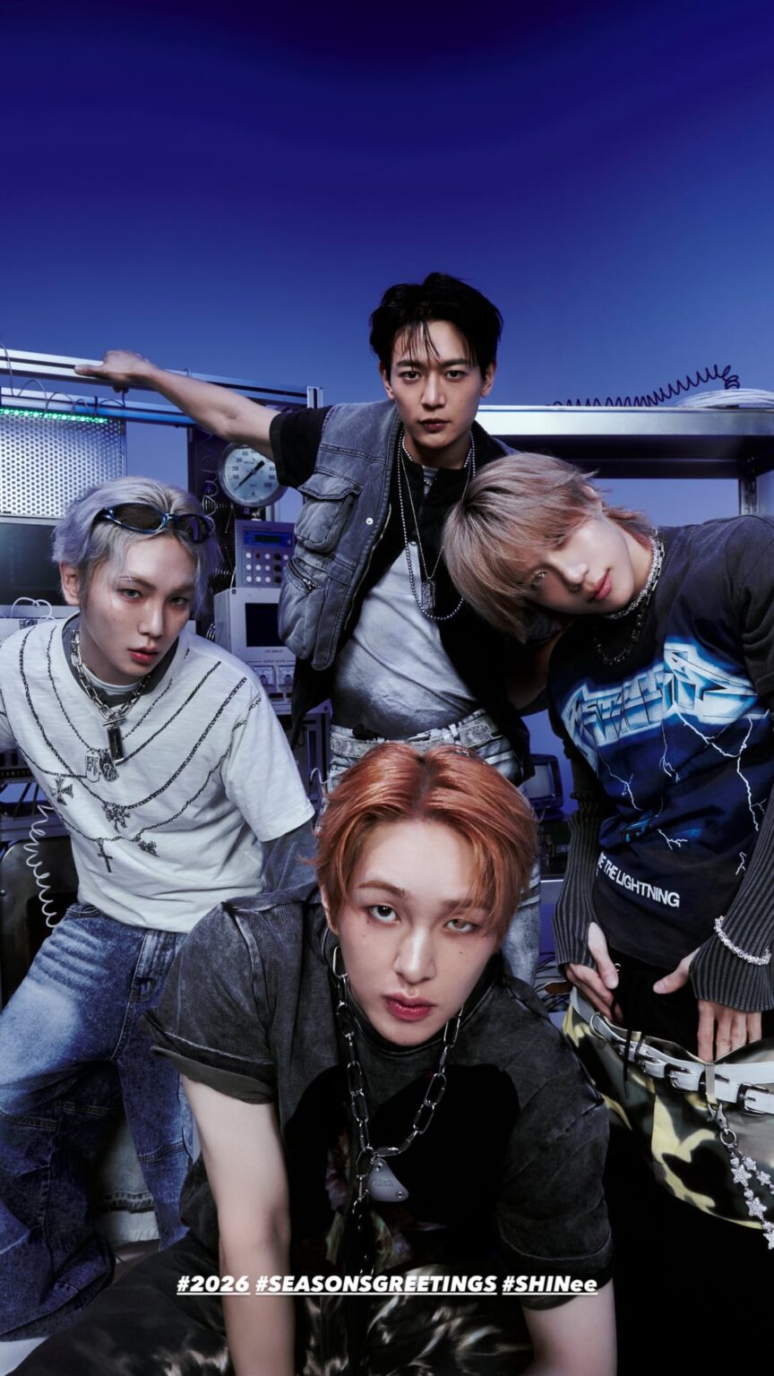 SHINee - تحيات موسم 2026 'SHINee CREW' (صورة المفهوم / إعلان تشويقي للتغليف)