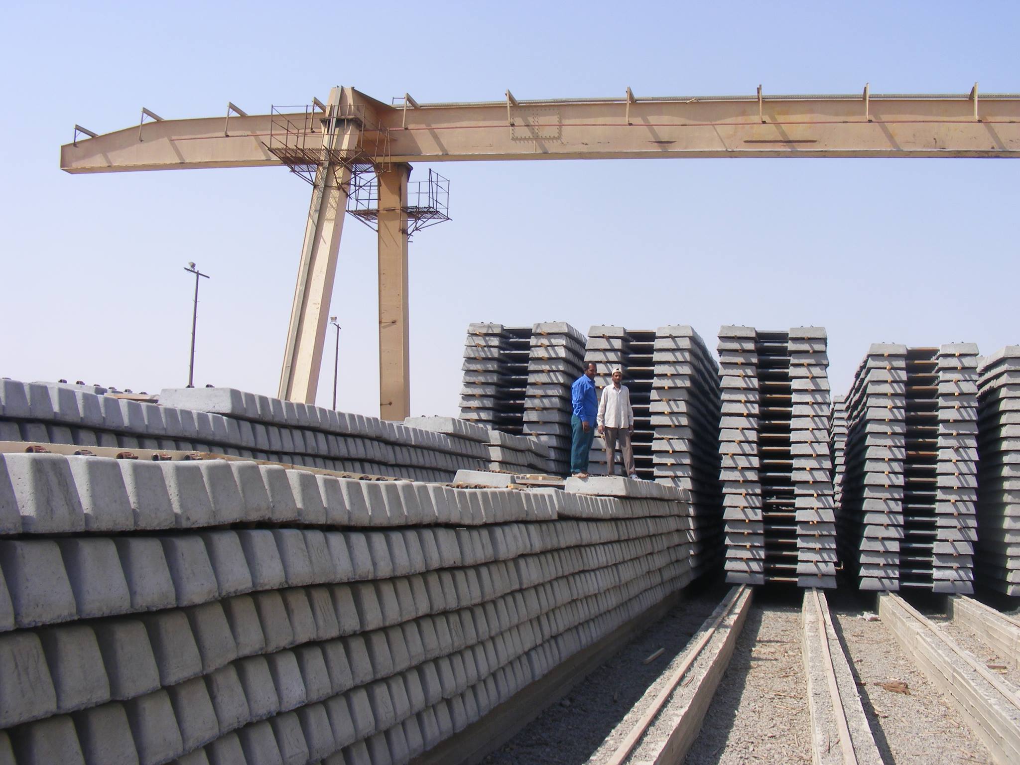 الفلنكات الخرسانية - توضيحية