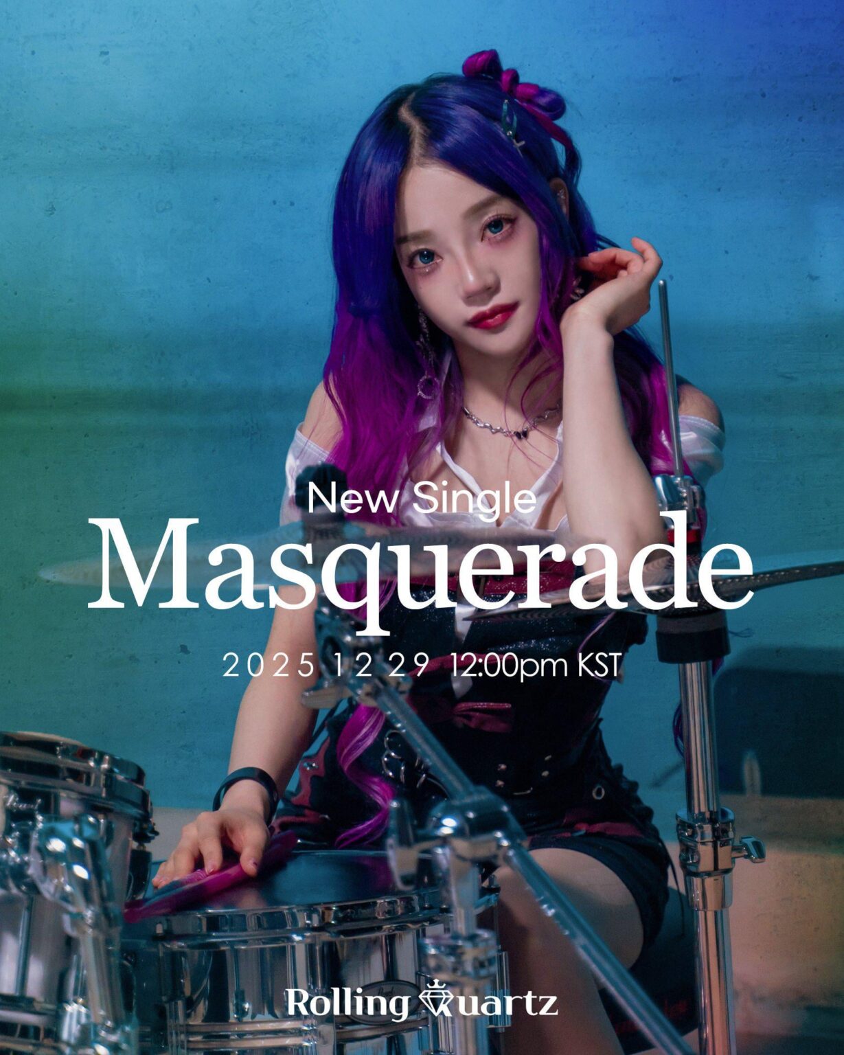 Rolling Quartz - أغنية منفردة جديدة: Masquerade (صورة تشويقية - Yeongeun)