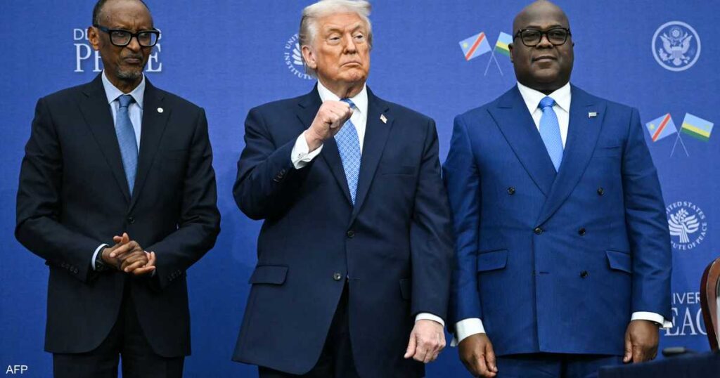 ترامب: أنهيت حربا امتدت لعقود بين الكونغو ورواندا