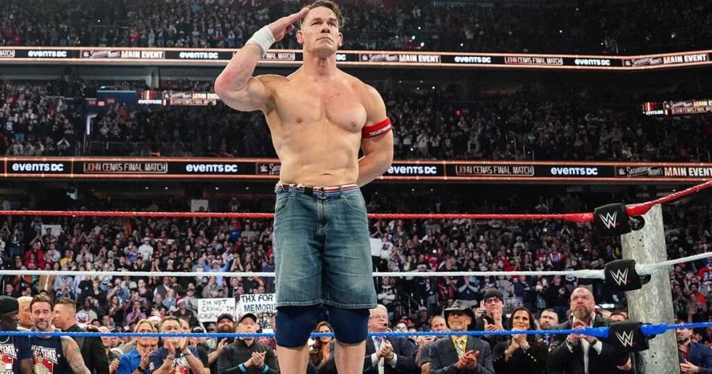 بفيديو مؤثر.. جون سينا يعتزل رسميا عالم المصارعة بفيديو مؤثر.. جون سينا يعتزل رسميا عالم المصارعة