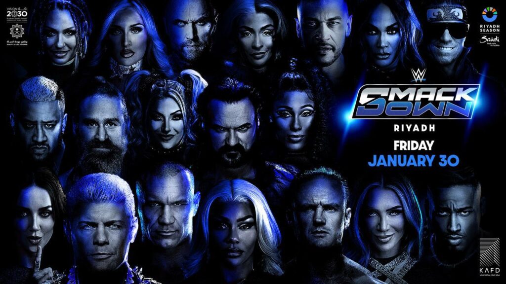 تركي آل الشيخ يعلن طرح تذاكر عرضي WWE SmackDown وRoyal Rumble ٢٠٢٦ ضمن فعاليات موسم الرياض تركي آل الشيخ يعلن طرح تذاكر عرضي WWE SmackDown وRoyal Rumble ٢٠٢٦ ضمن فعاليات موسم الرياض