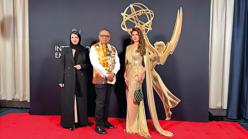 «استوديوهات دبي» تمثل الإمارات في «إيمي الدولية 2025» الإعلامية شيمة مثلت «استوديوهات دبي» في الحدث العالمي. من المصدر