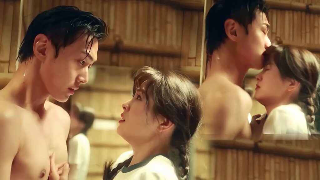 تدخل الحمام لكنها تجده يستحـم ❤️( لا تزعج فلاحتي )