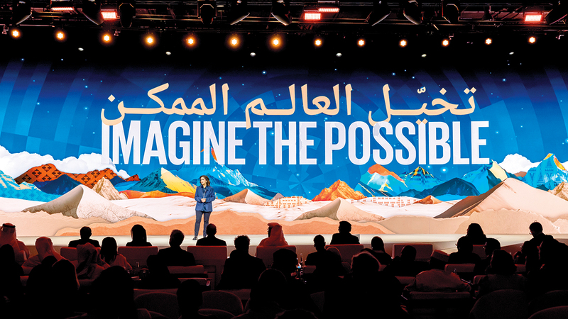 فعالية Goalkeepers في أبوظبي لهذا العام تحت شعار «تخيّل العالم الممكن». وام