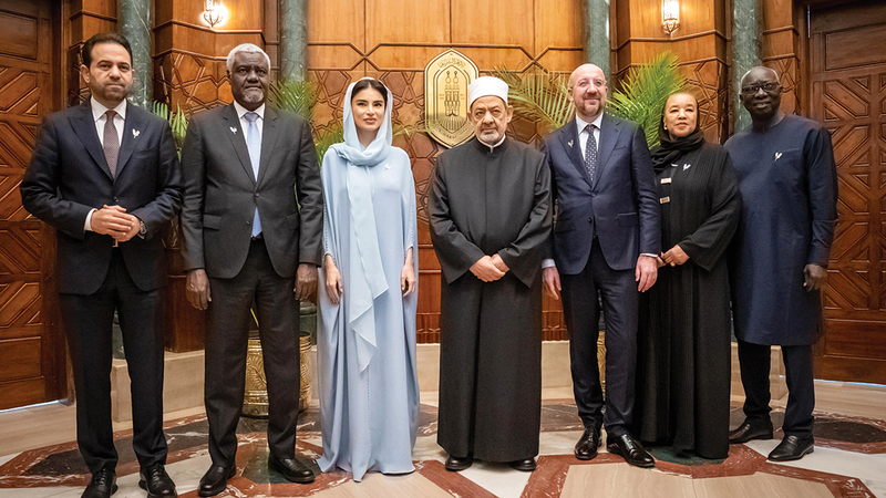 شيخ الأزهر يستقبل أعضاء لجنة تحكيم جائزة زايد للأخوة الإنسانية شيخ الأزهر يستقبل أعضاء لجنة تحكيم جائزة زايد للأخوة الإنسانية